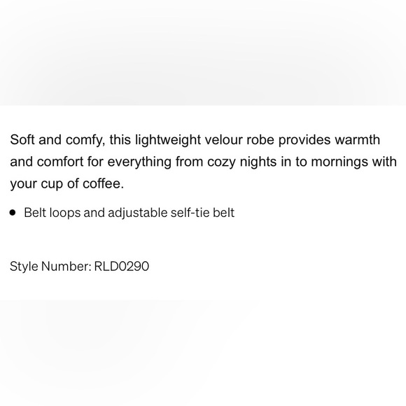 Splendid Velour Robe - Picture 13 of 14